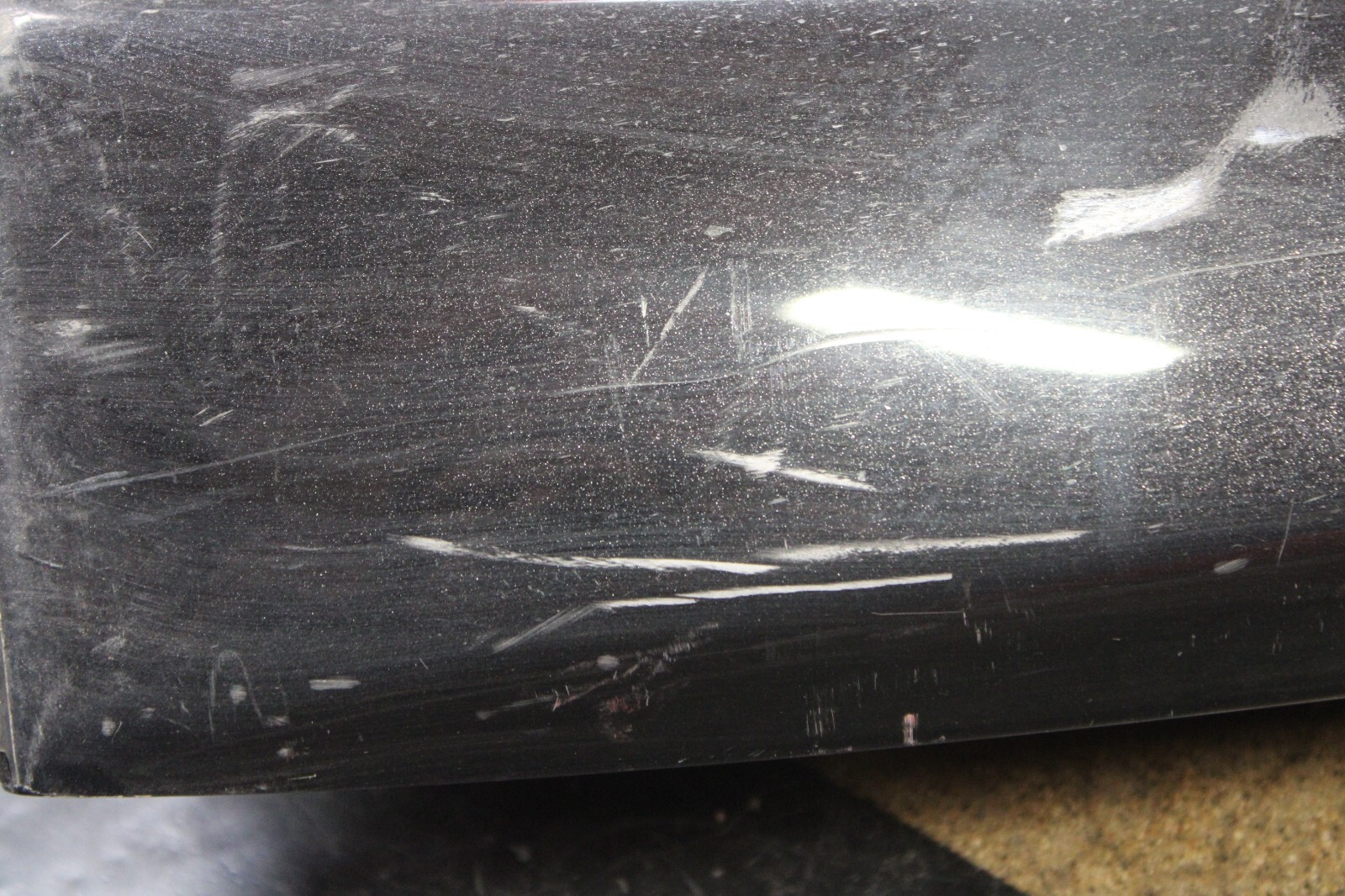 Maserati M128 Coupe, LH, Left, Rocker Panel, Scratched, Used, P/N 980001073