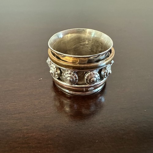 Sterling Silver 925 Spinner Ring or Fidget Ring Size 7.5-8? - Picture 4 of 8