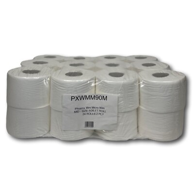 Phoenix Mini Micro Toilettenpapier 24 Stück - 2 lagig