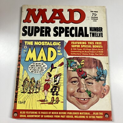 Mad magazine special #12 Nostalgic Mad #2 Still Attached 1973