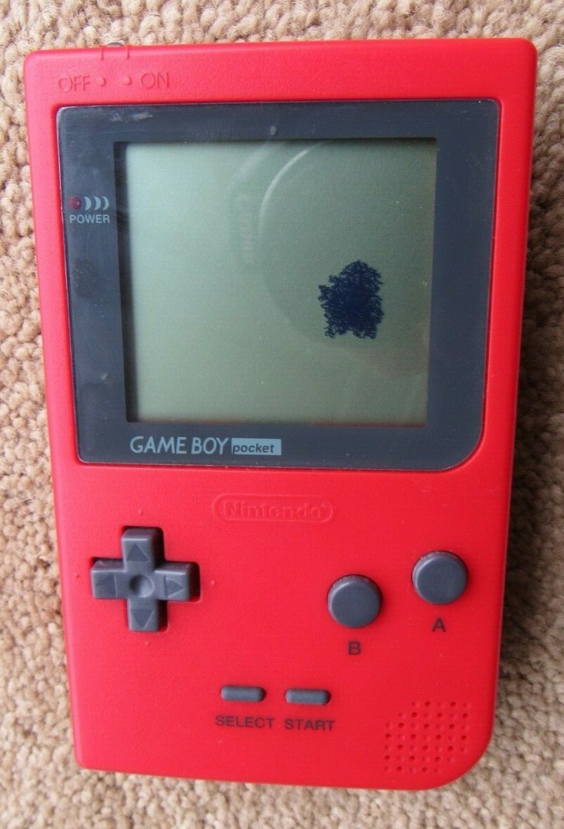 Nintendo Game Boy Pocket Launch Edition Red Handheld System For Sale Online Ebay