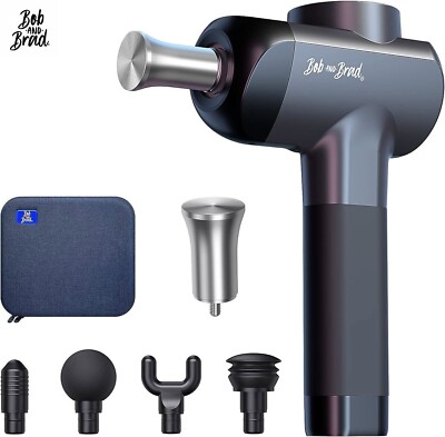 BOB AND BRAD X6 Massagepistole Metallkopf Kälte/Wärme Sportler Schmerzlinderung