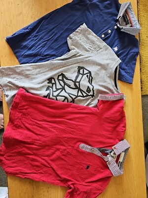 Jungen Kleidung 7-8 Jahre Sommer Designer High End Paket Poloshirt Jasper Conran