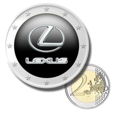 SALE - 2 Euro Farb-Edition "LEXUS" - 2 Euro Color-Edition - bankfrisch