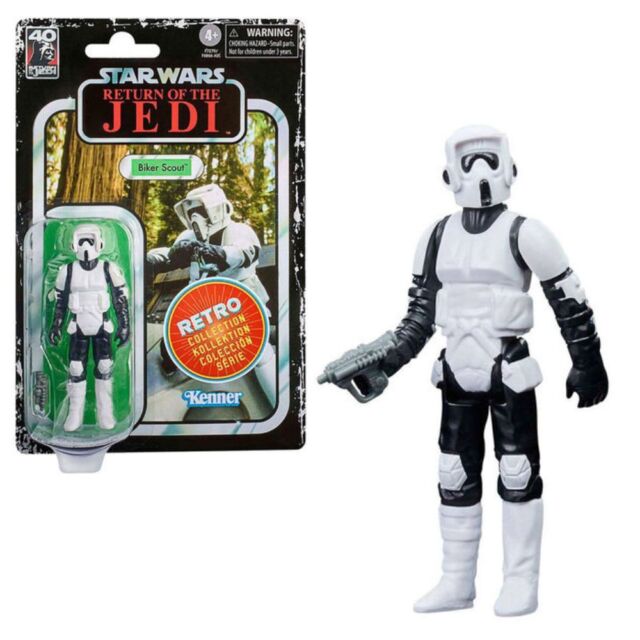 Star Wars Retro Collection Biker Scout Action Figure Kenner Hasbro