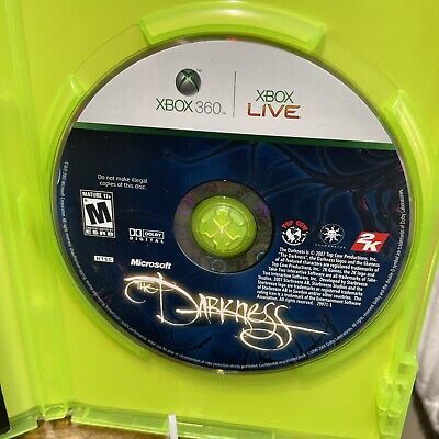 The Darkness (Microsoft Xbox 360, 2007) complete in box The Darkness (Microsoft Xbox 360, 2007) complete in box