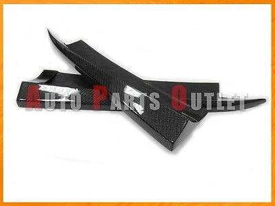 Mercedes-BENZ Carbon Fiber Rear Bumper Splitter Lip For W204 C-Class Sedan 08-11