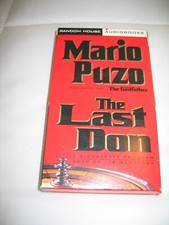 Mario Puzo The Last Don 4 Audio Cassette Book Performed By Joe Mantegna