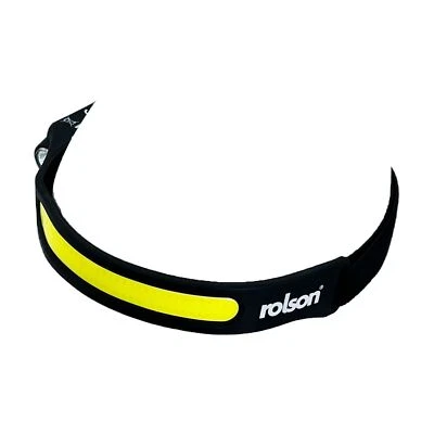 Rolson Head Lamp Rechargeable 12cm Cob Band Light With Spotlight 61466
