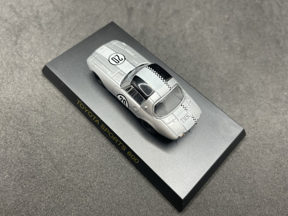 Kyosho 1/64 Toyota collection Sports 800 Silver #20 diecast model