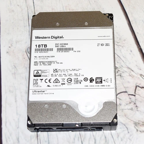 Western Digital WD 18T Internal Hard Drive WUH721818AL5204 DC H550 Free Shipping