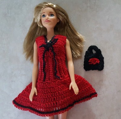 crochet barbie doll clothes