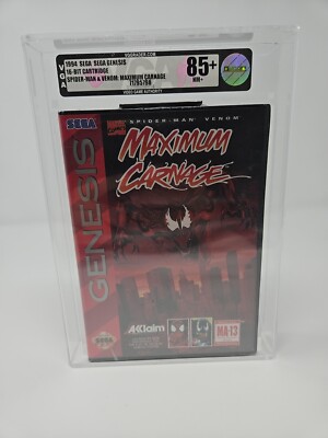 maximum carnage sega genesis VGA 85+ Gold - VS1