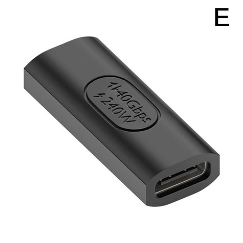 90Right Angle Type-C to Type-C Adapter USB-C Fast Charging Converter -US - Photo 23 sur 29