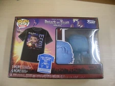 POP! & Tee: Attack on Titan Eren with Marks Vinyl Figure & T-Shirt Small