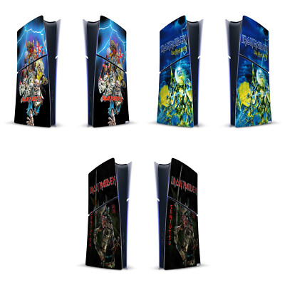 OFFICIAL IRON MAIDEN GRAPHIC ART VINYL SKIN FOR PS5 SLIM DIGITAL EDITION CONSOLE