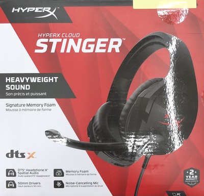 HyperX  HX-HSCS-BK/NA Wired Gaming Headset - Black - READ DESCRIPTION