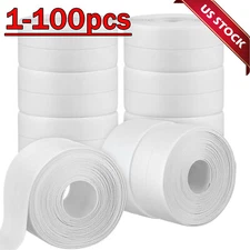 10.5FT PVC Self Adhesive Caulk Sealing Strip Tape For Kitchen Wall Sink Toilet
