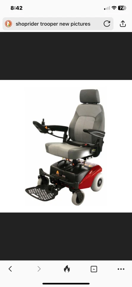 SHOPRIDER-TROOPER SCOOTER DE MOVILIDAD. Modelo UL8W36 Foto 2 de 2