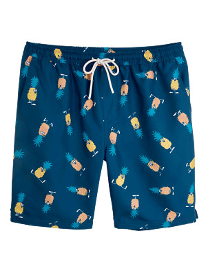 Lousy Livin Beach Shorts ''Ananas'' Badehose Bademode Beach Swimwear Strand Surf 