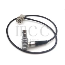 Timecode cable for ARRI ALEXA Sound Devices ZAXCOM 0B 5pin to BNC timecode cable
