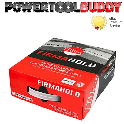 FirmaHold Collated Clipped Head Nails Ring Shank - FirmaGalv+ 50mm - 90mm