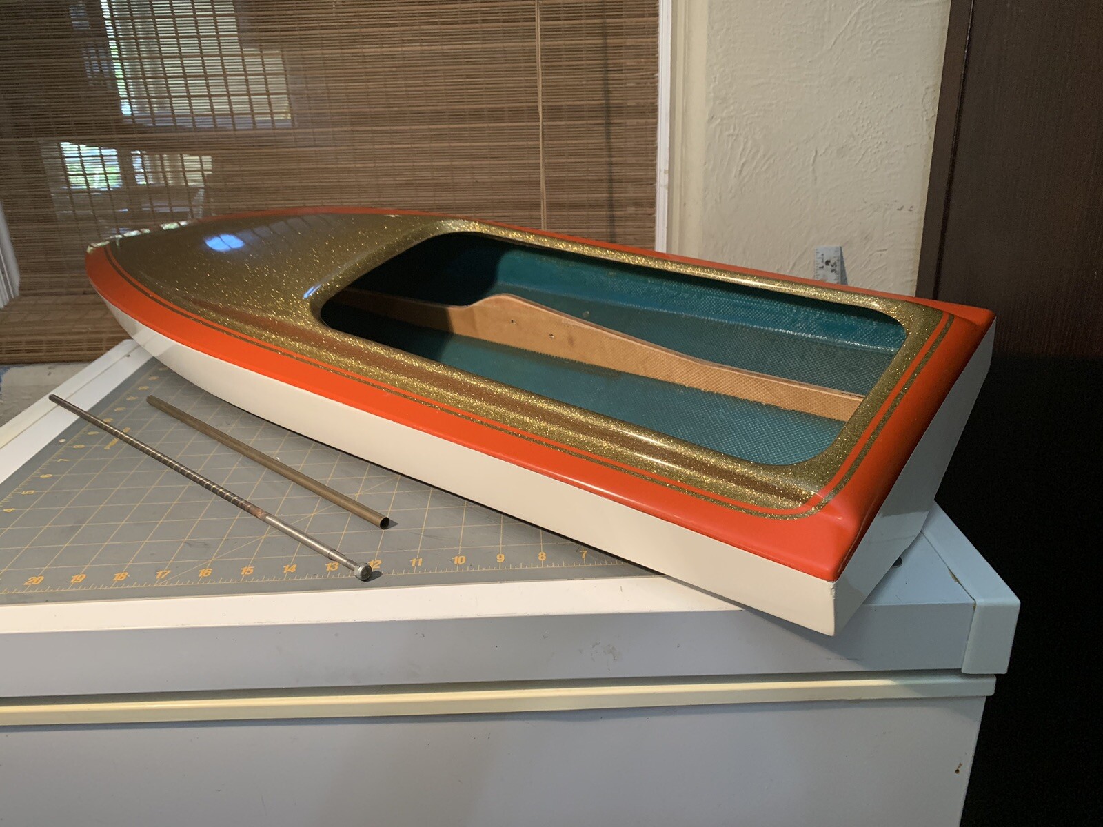 Youngblood 40” mono hull RC nitro Boat Lot eBay