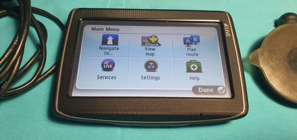 TomTom Top Gear BBC Edition Go  820 Sat Nav JEREMY CLARKSON voice ,TP Car symbol - Image 3 of 4