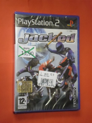 PS2 GAME - FOR PLAYSTATION 2 - JACKED - new and sealed - IN ITALIAN