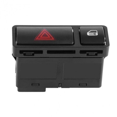 Warning Door Central Lock Locking Switch For BMW E46 E53 E85 325i 330i X5 Hazard