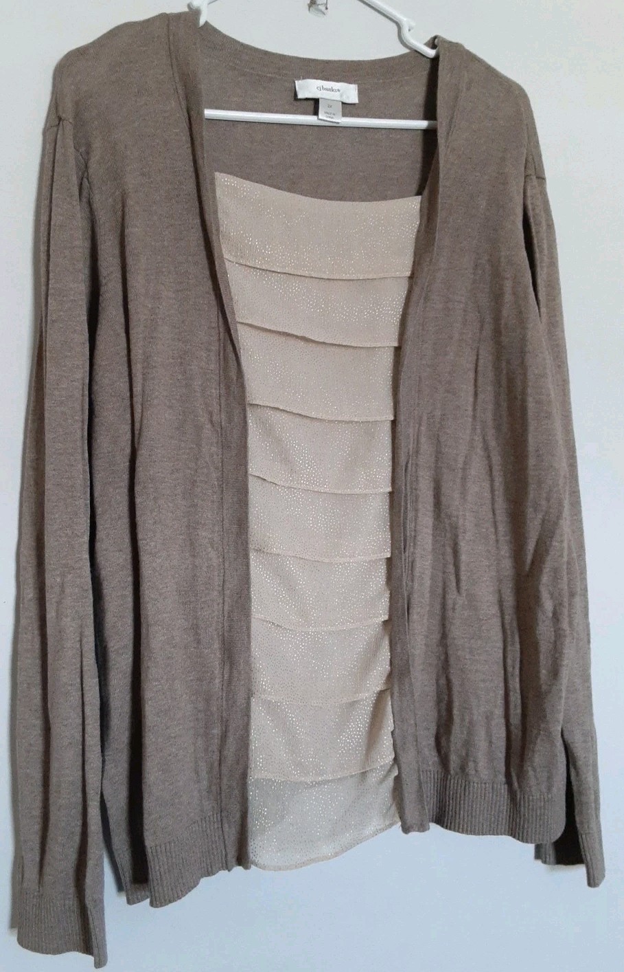 cj banks top size 2x womens