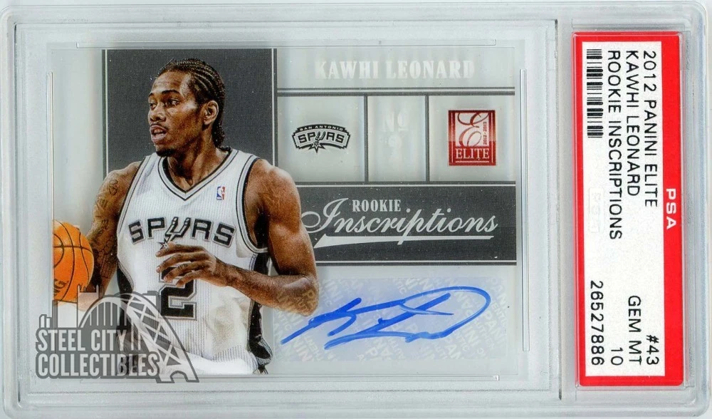 2012-13 Panini カワイ レナード ルーキー 直筆サインカード RC 2012-13 Elite - Kawhi Leonard #43 for sale | eBay