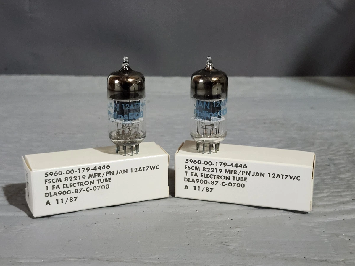 Jan Philips 12AT7 Vintage Tubes for sale | eBay