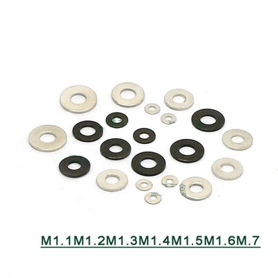 Unterlegscheiben M1.1 M1.2 M1.4 M1.5 M1.6 M1.7 Scheiben Ultra Micro Flat Washer