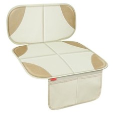 Car Seat Protector for Kids, Anti-Slip Thick Padding, Seat Mark 1 Pack White