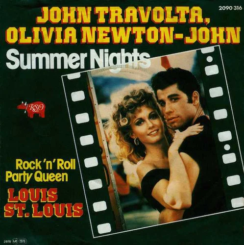 John Travolta, Olivia Newton-John - Summer Nights (7", Single, Inj) (Very Good P - Picture 1 of 4