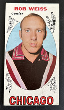 1969-70 Topps Basketball Bob Weiss # 62 Chicago Bulls