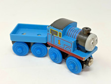 Learning Curve Brand Thomas the Tank Engine Wooden 4 Wheeled Train with Cart