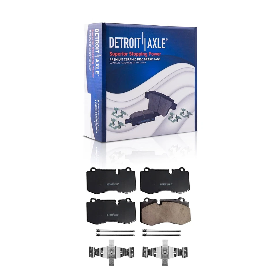 Pastillas de freno delanteras y traseras de cerámica para CL550 CL600 S350 S400 S450 S550 S600 SL550 Foto 3 de 4