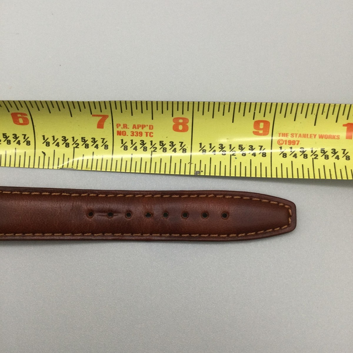 Stauer Scarlett Women Watch 42mm Pink Bezel Brown Leather 