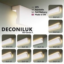 Coving Cornice Moulding Led Type Xps Material DIY, Not Plaster, DLP Models