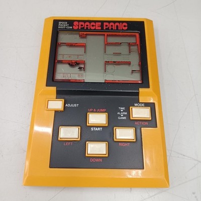 Epoch Space Panic LSI Electronic Handheld Game Vintage Japan 1980s