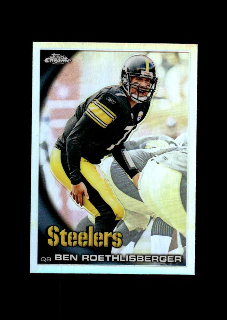 2010 Topps Chrome: #C132 Ben Roethlisberger Refractor NM-MT OR BETTER