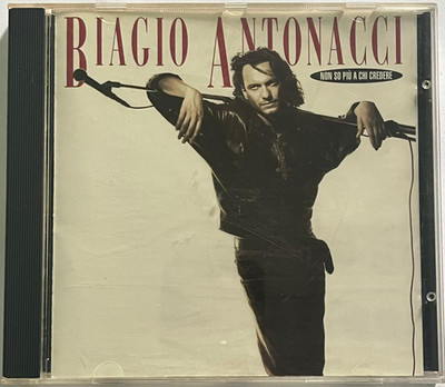 BIAGIO ANTONACCI - NON SO PIU A CHI CREDERE - 1993 ITALIAN CD ALBUM WOC