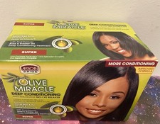 Super Strength Olive Miracle No-Lye Relaxer Brand New  Seale