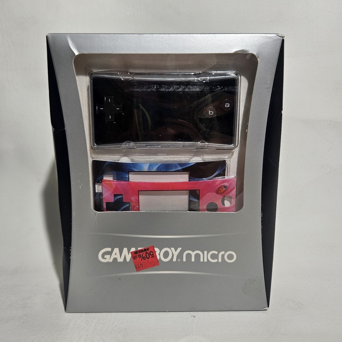 Nintendo Game Boy Micro Console - Black (OXYSFBB) for sale