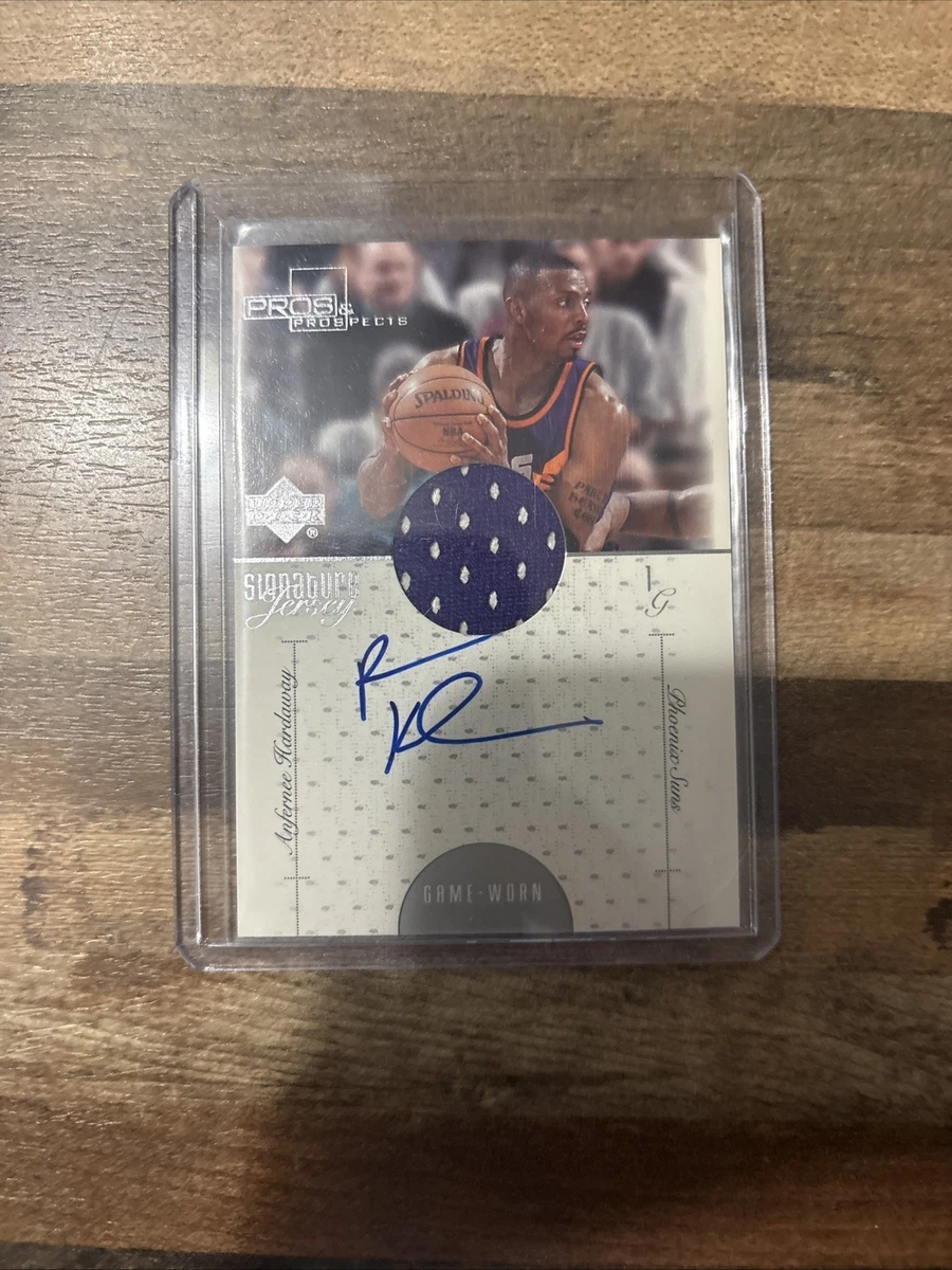 Upper Deck Anfernee Hardaway Basketball Autographed Sports Trading