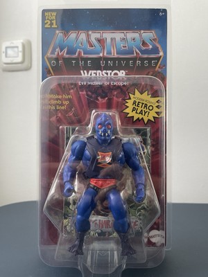 Webstor 1st Edition Masters of the Universe Origins MotU US MOC NEU + MORAX Case