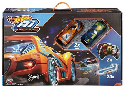 Hot Wheels AI Intelligent Race System, 2 Ferngesteuerte Autos