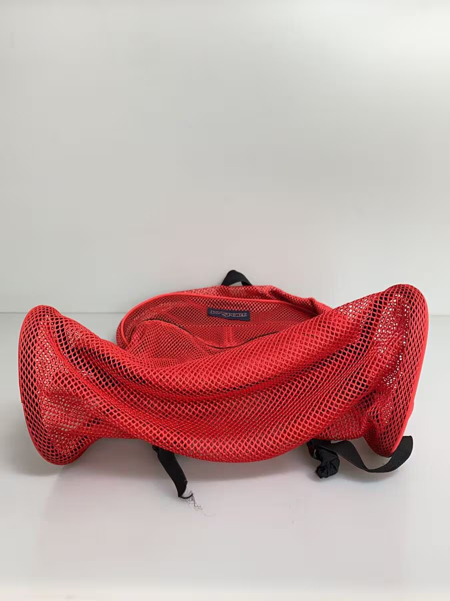 JANSPORT Mesh Backpack Polyester RED - image 4